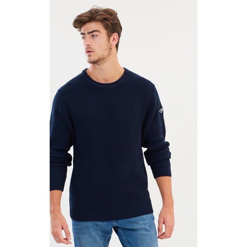 Rodd And Gunn Casnell Island Sweater In Navy Blue Size XL NWT  (A-3)